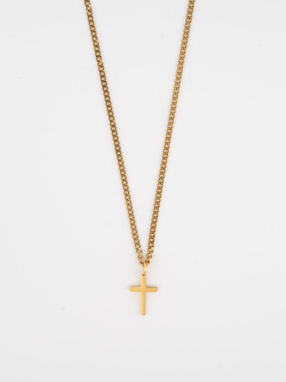 Seralyn™ Cross Necklace | Gold